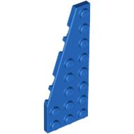 Lego destička šikmá 8x3 klín levý, modrá (4247643)